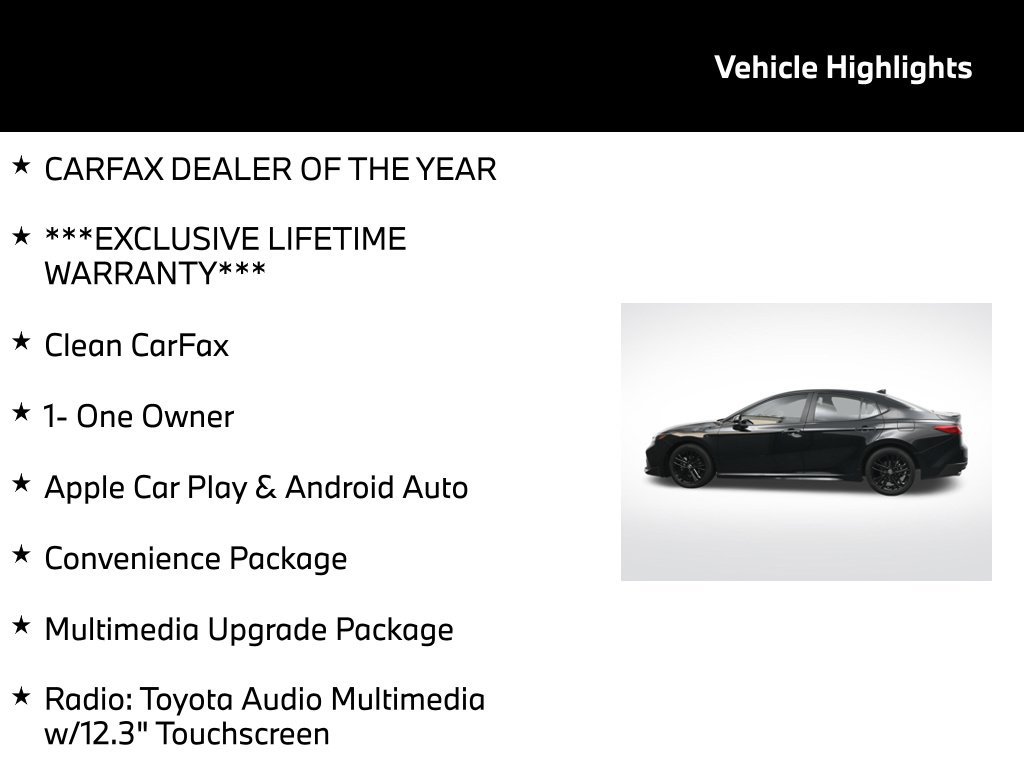 Used 2025 Toyota Camry SE w/ Multimedia Upgrade Package FWD image 5