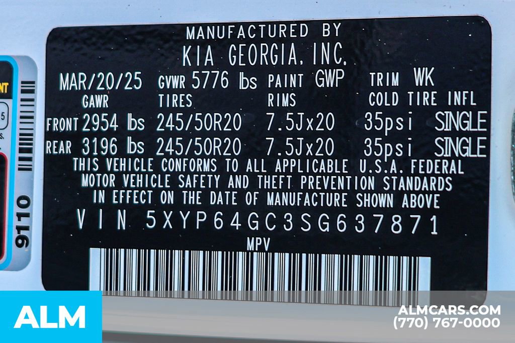 Used 2025 Kia Telluride S FWD image 65