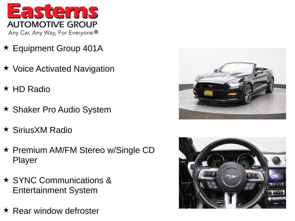Used 2015 Ford Mustang GT Premium w/ Equipment Group 401A image 11