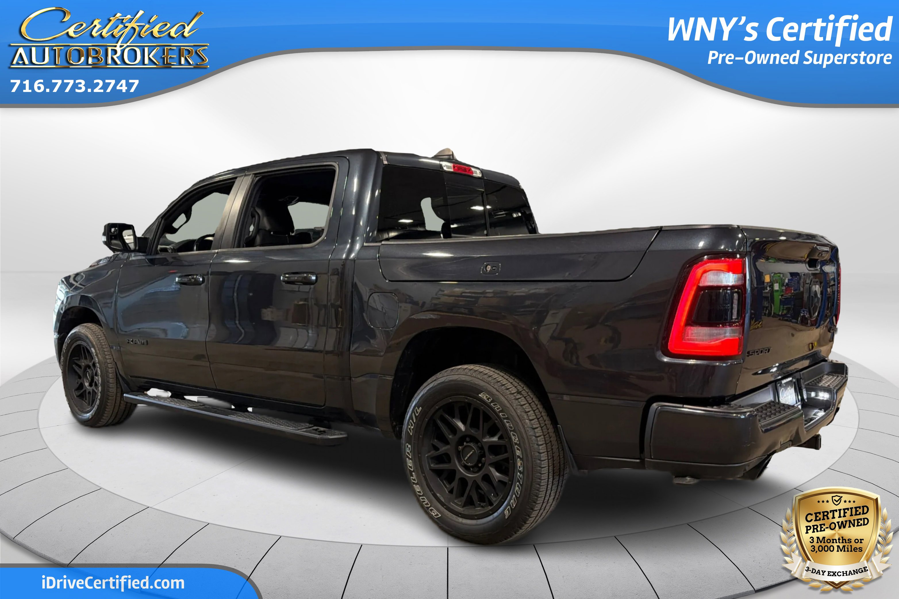 Used 2019 RAM 1500 Sport w/ Alpine Leather & Sound Group AWD/4WD image 8