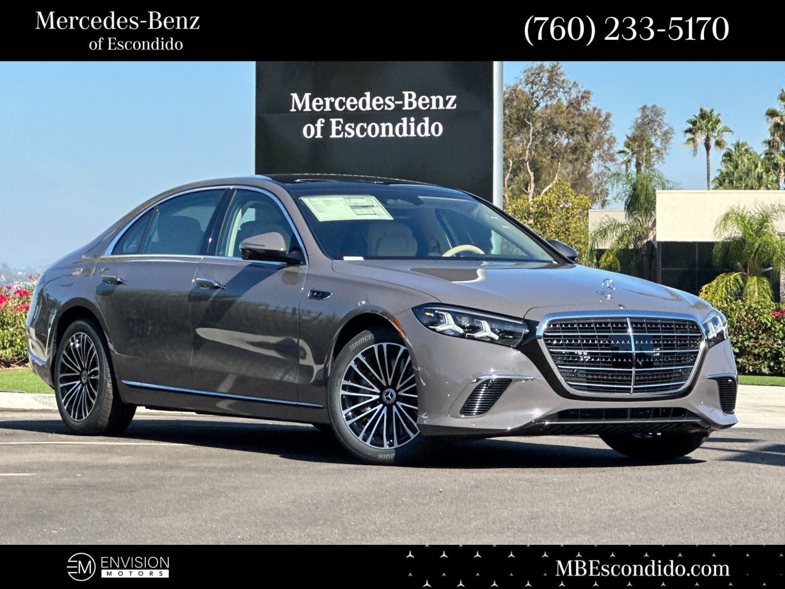 New 2027 Mercedes-Benz S 580 4MATIC Sedan image 1