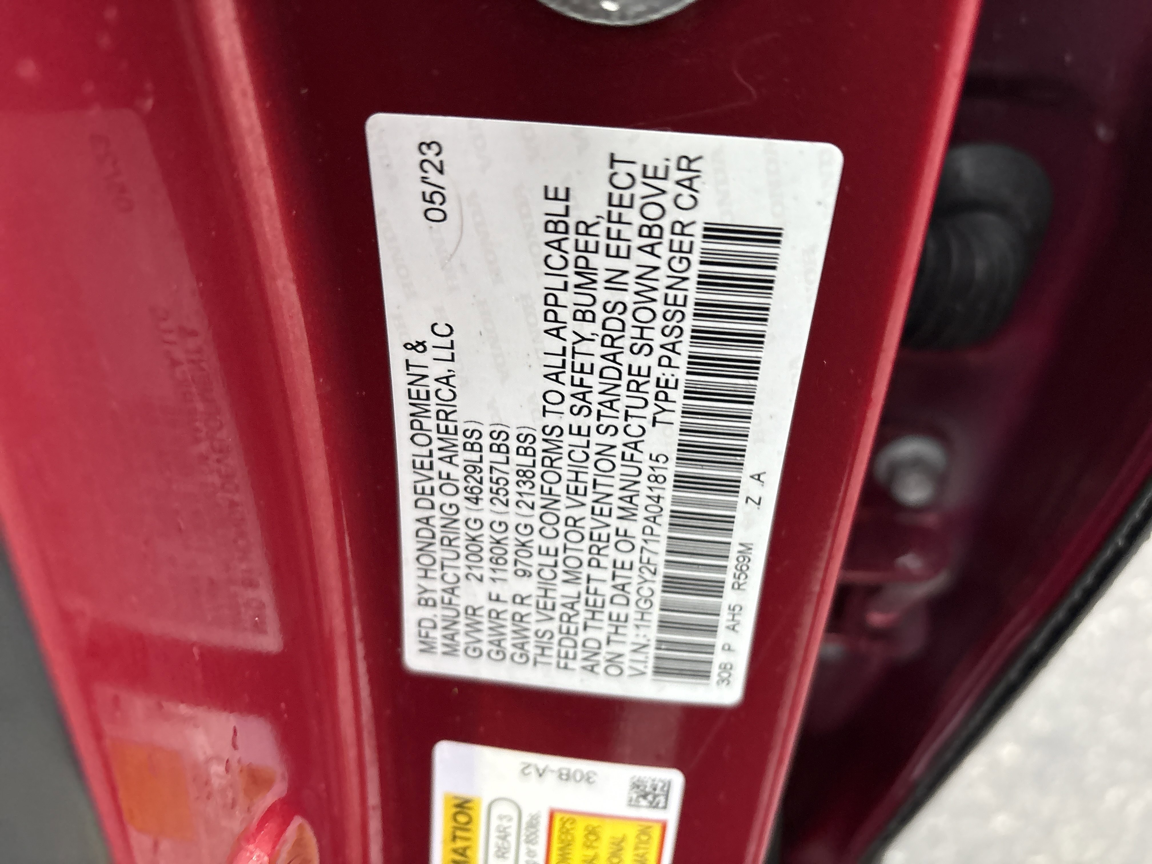 Used 2023 Honda Accord Sport image 35