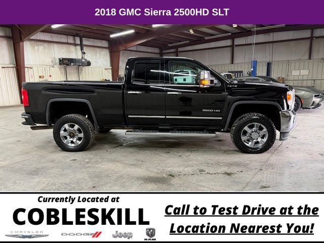 Used 2018 GMC Sierra 2500 SLT w/ Snow Plow Prep Package AWD/4WD image 3