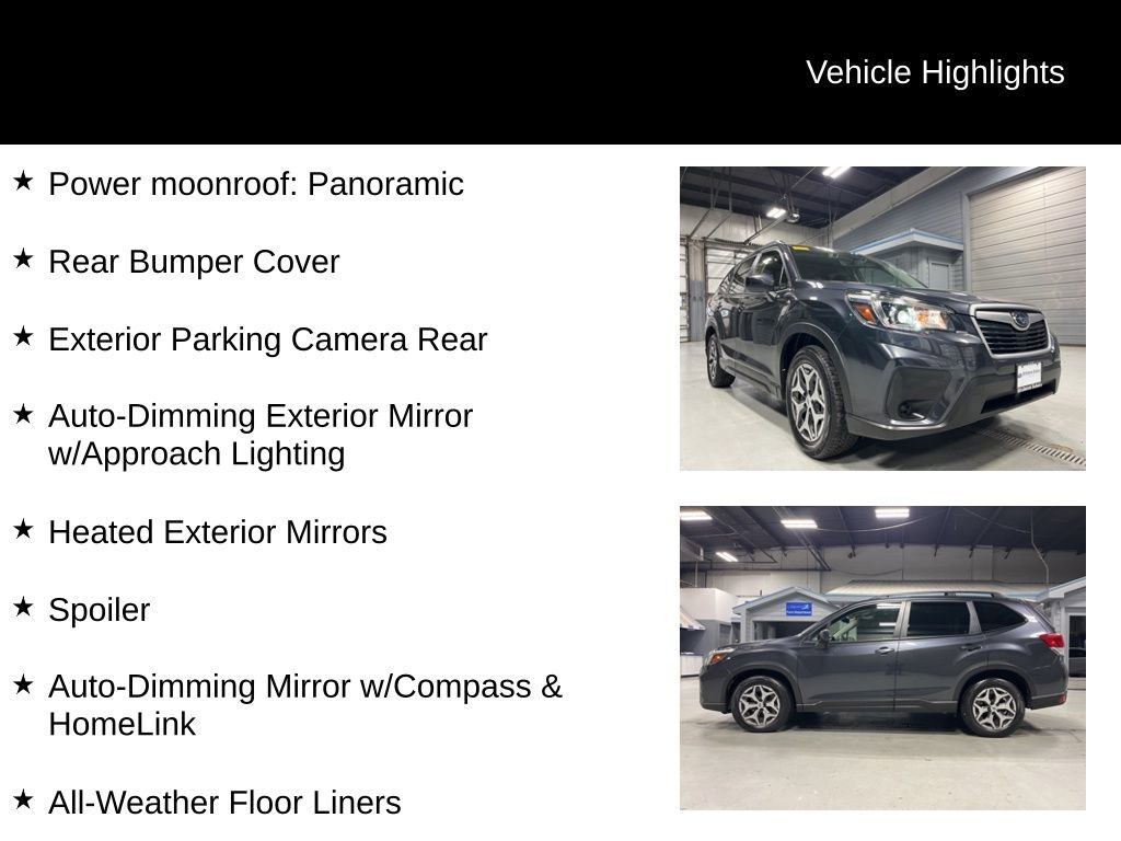 Used 2019 Subaru Forester Premium w/ Popular Package #1 image 3