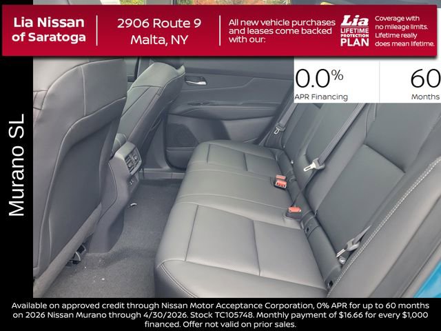New 2026 Nissan Murano SL image 29