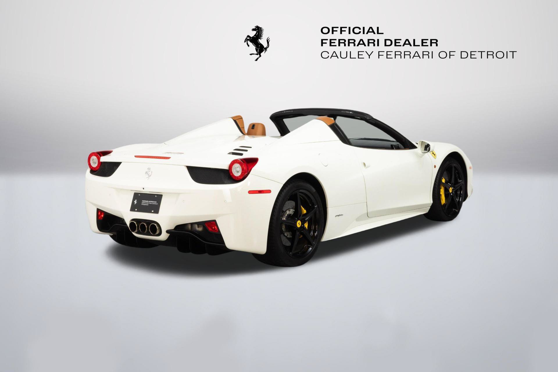 Certified 2014 Ferrari 458 Spider RWD image 8