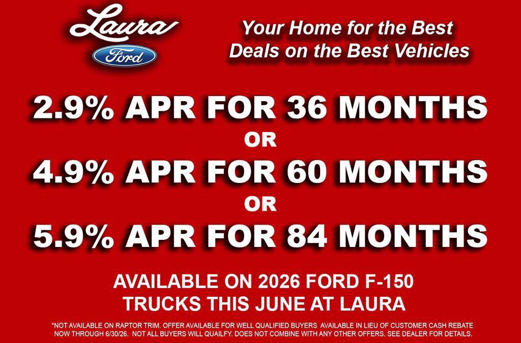 New 2026 Ford F150 Lariat w/ Equipment Group 501A Mid AWD/4WD image 3