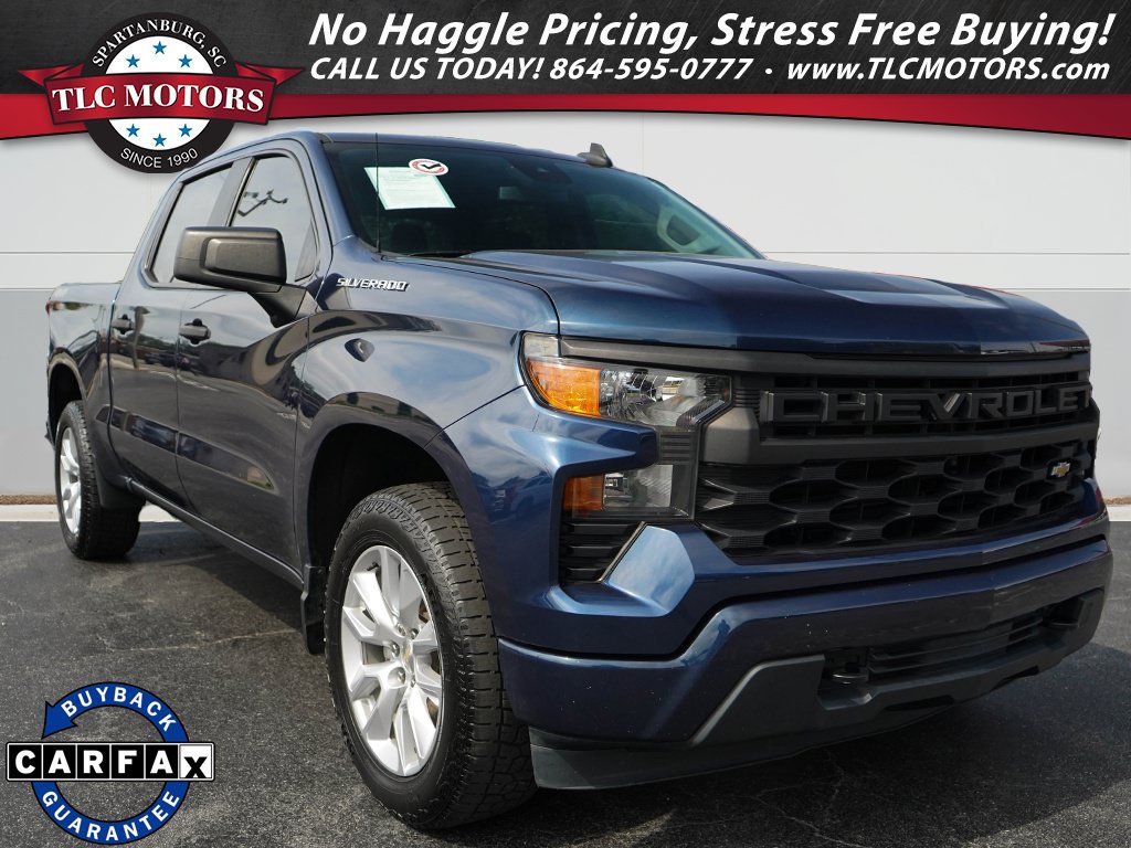 Used 2022 Chevrolet Silverado 1500 Custom AWD/4WD image 1