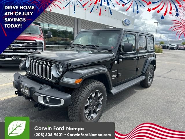 Used 2024 Jeep Wrangler Unlimited Sahara w/ Technology Group