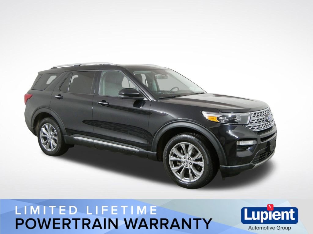Used 2021 Ford Explorer Limited w/ Class III Trailer Tow Package image 1