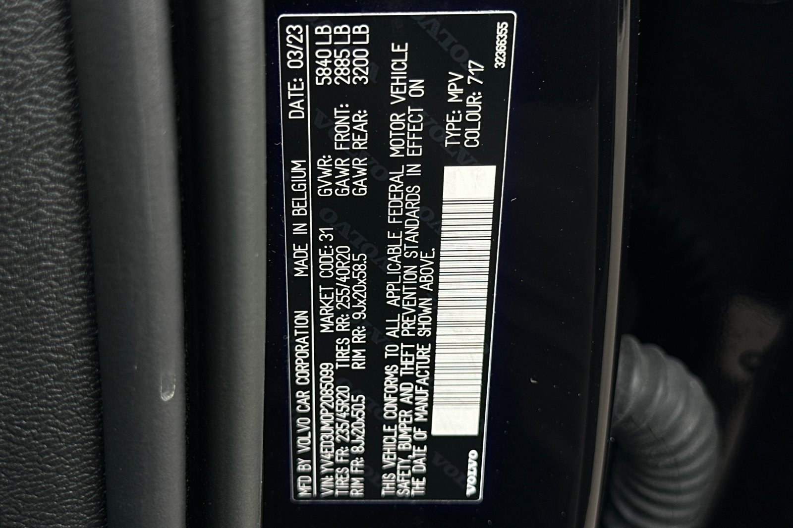 Used 2023 Volvo XC40 Recharge Ultimate w/ Protection Package Premier image 34