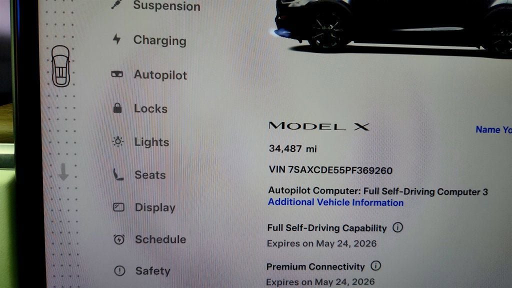 Used 2023 Tesla Model X AWD/4WD image 14