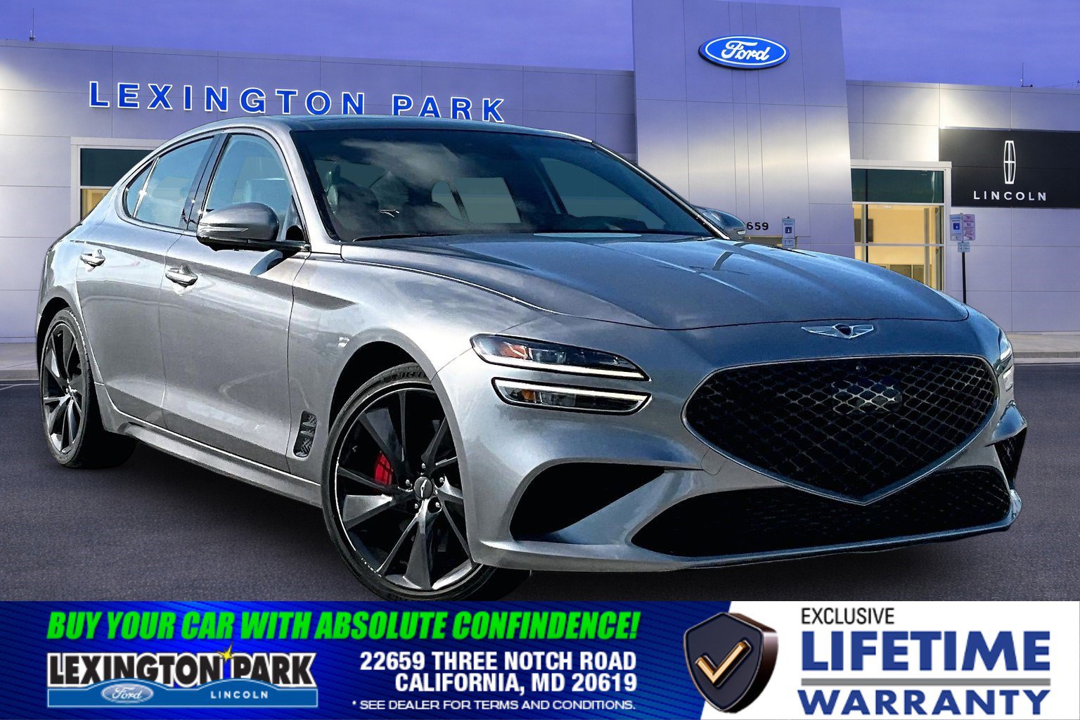 Used 2022 Genesis G70 3.3T w/ Sport Prestige Package