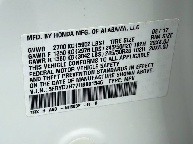 Used 2017 Acura MDX Sport Hybrid w/ Advance Pkg AWD/4WD image 40