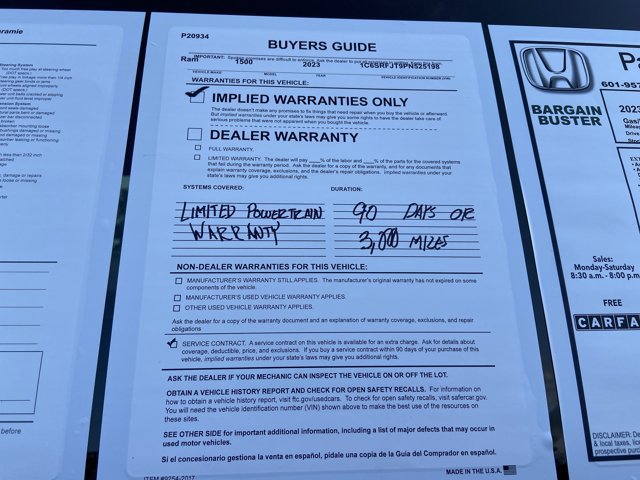 Used 2023 RAM 1500 Laramie image 5