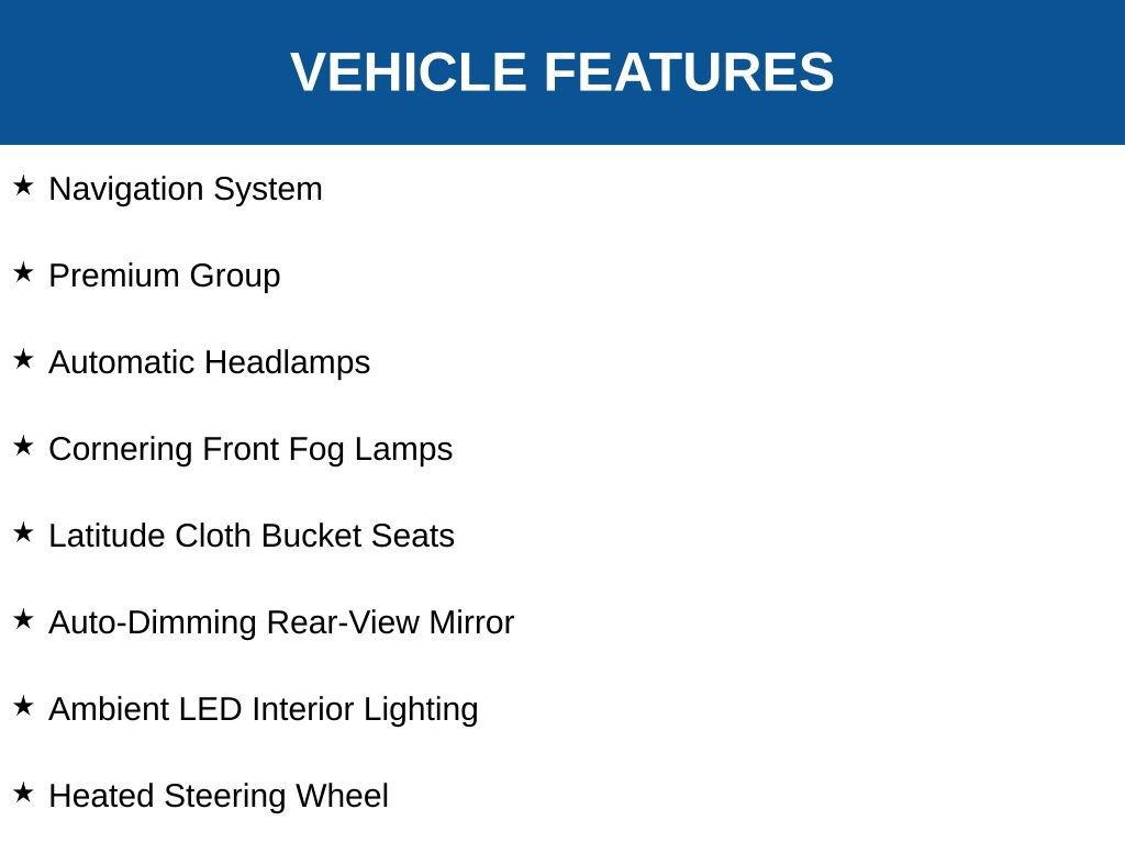 Used 2023 Jeep Renegade Latitude w/ Premium Group