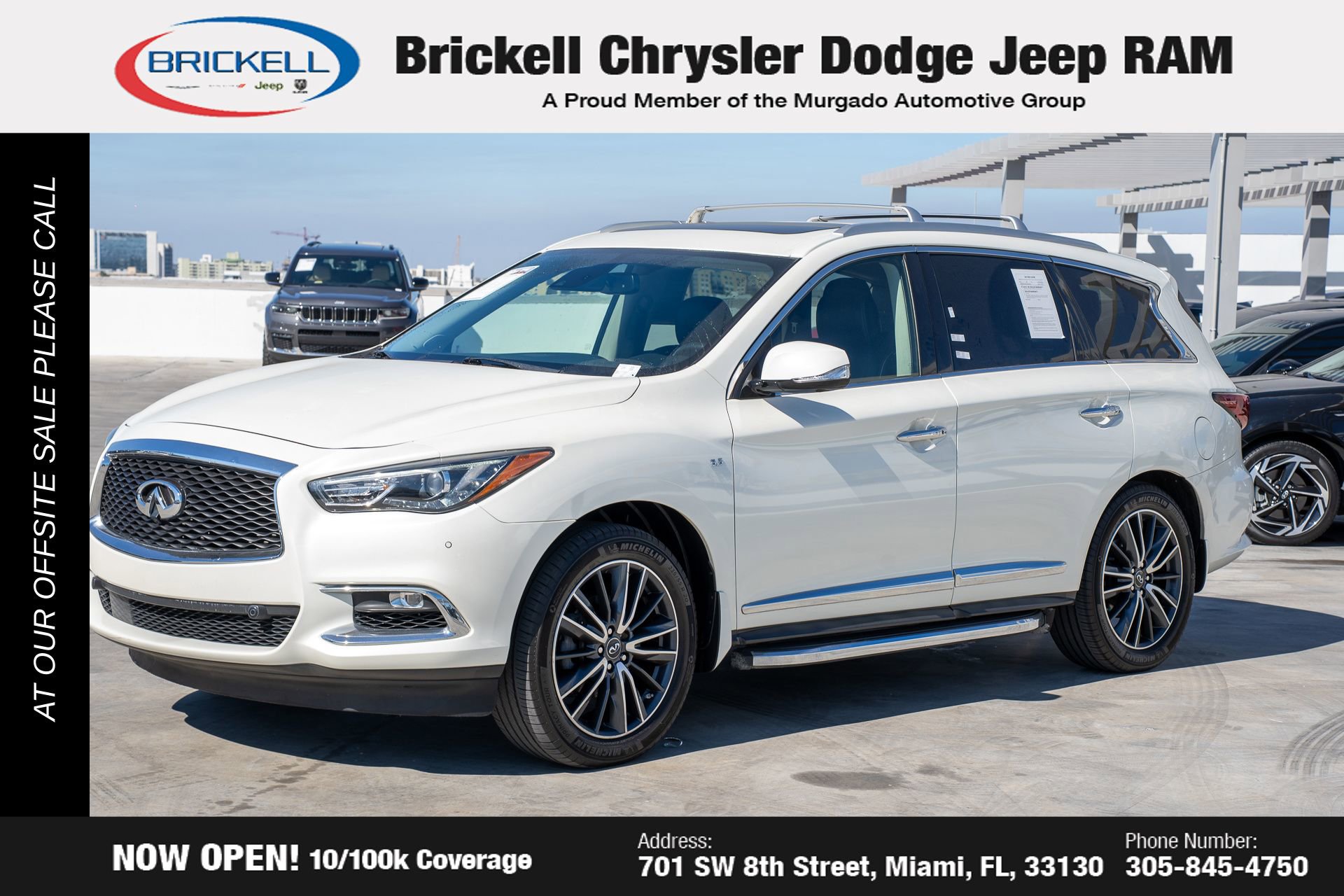 Used 2017 INFINITI QX60 FWD w/ Deluxe Technology Package 360° Tour