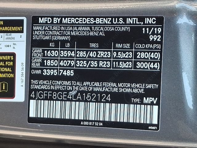 Used 2020 Mercedes-Benz GLS 580 4MATIC image 28