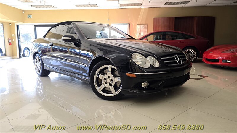 Used 2007 Mercedes-Benz CLK 550 Cabriolet image 1