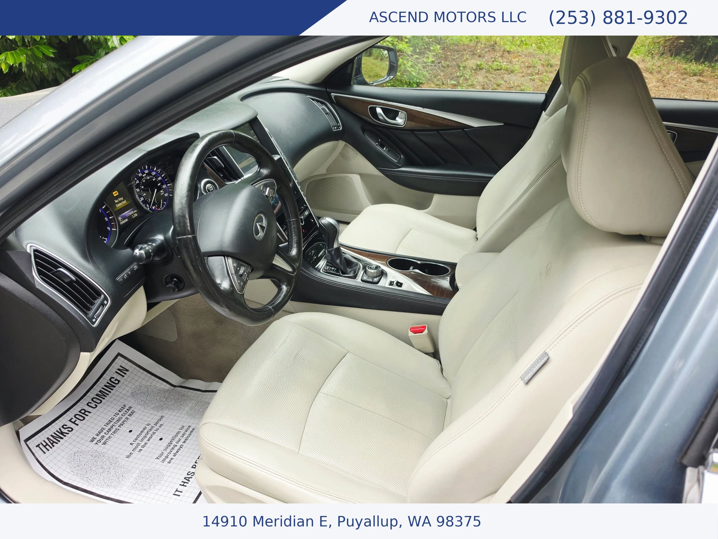 Used 2014 INFINITI Q50 Premium w/ Deluxe Touring Package AWD/4WD image 9