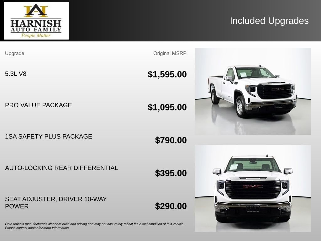 Used 2025 GMC Sierra 1500 Pro w/ Pro Value Package image 4