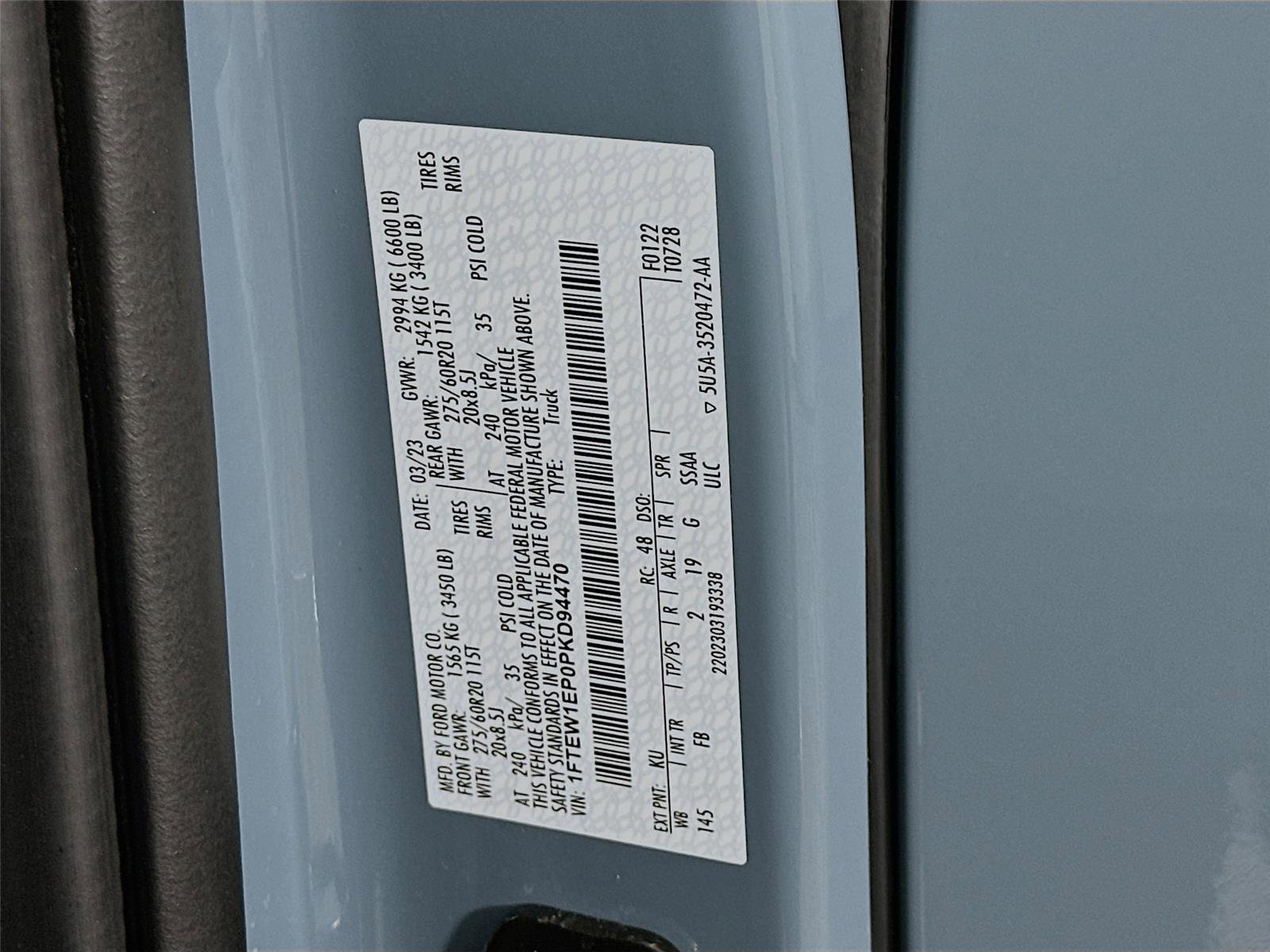 Used 2023 Ford F150 XLT w/ Equipment Group 302A High image 23