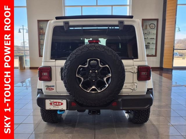 Certified 2021 Jeep Wrangler Unlimited Rubicon 4xe w/ Safety Group image 23