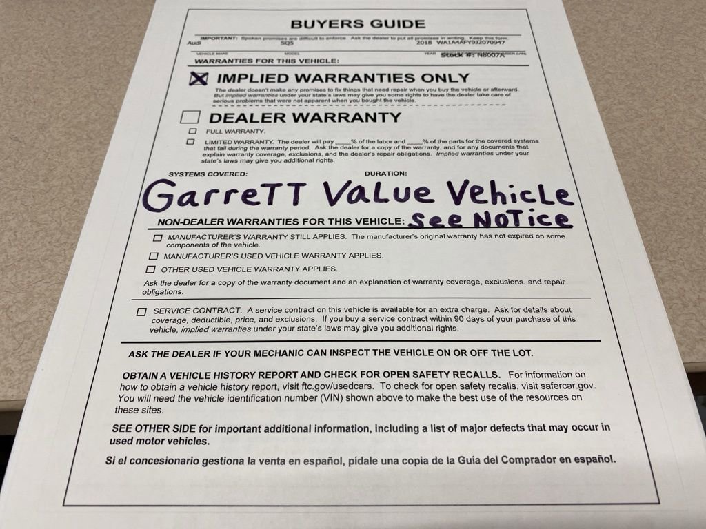 Used 2018 Audi SQ5 Premium Plus w/ Navigation Package image 39