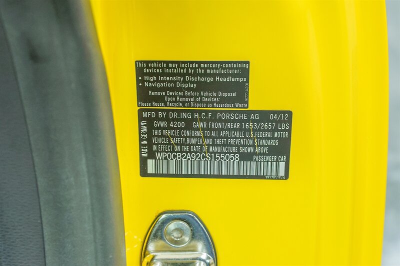Used 2012 Porsche 911 Carrera S w/ Burmester Audio Pkg RWD image 68