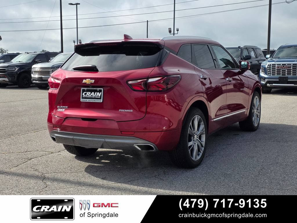 Used 2019 Chevrolet Blazer Premier w/ Sun and Wheels Package FWD image 8