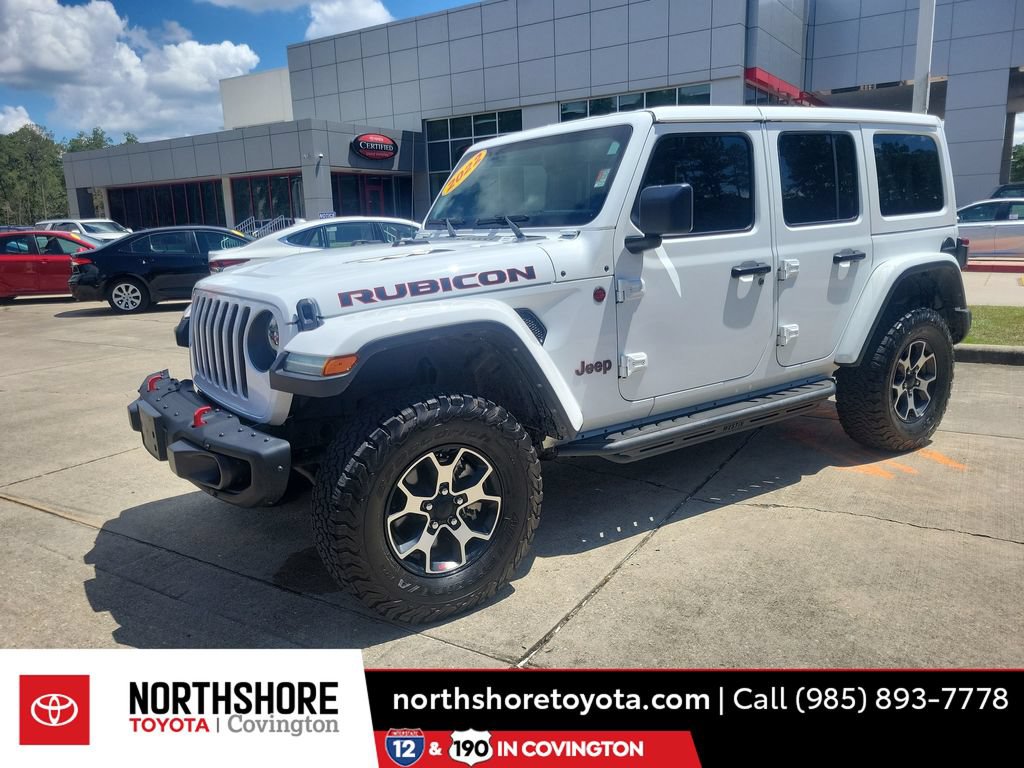 Used 2022 Jeep Wrangler Unlimited Rubicon w/ Steel Bumper Group AWD/4WD 360° Tour