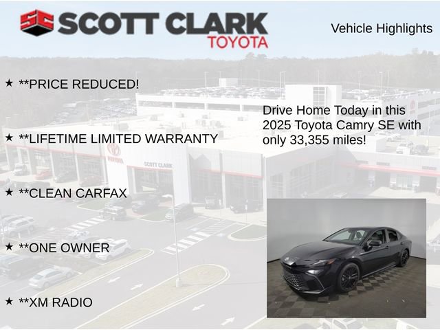 Used 2025 Toyota Camry SE FWD image 12