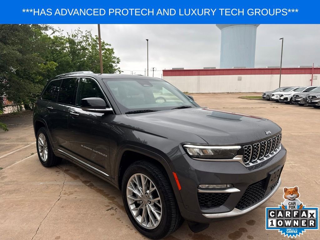 Used 2022 Jeep Grand Cherokee Summit w/ Adv Protech Group IV RWD image 3
