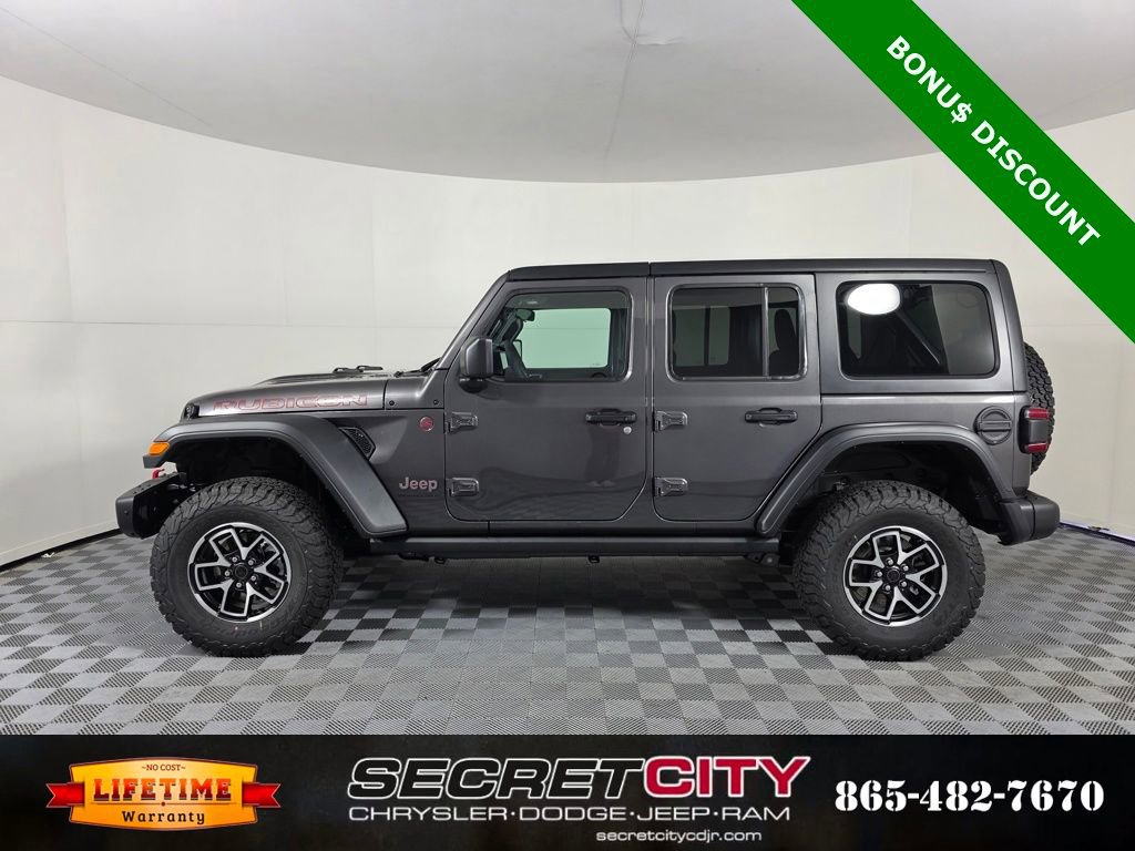 New 2025 Jeep Wrangler Unlimited Rubicon w/ Steel Bumper Group image 4
