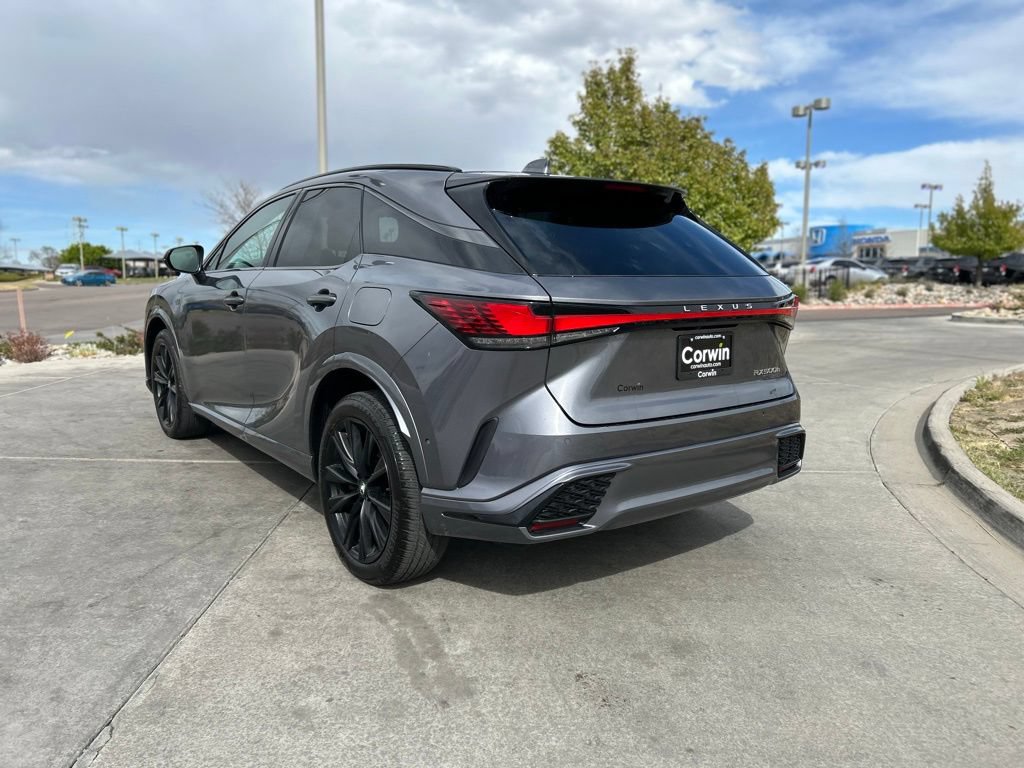 Used 2023 Lexus RX 500h F Sport w/ Accessory Package (Z1) AWD/4WD image 6