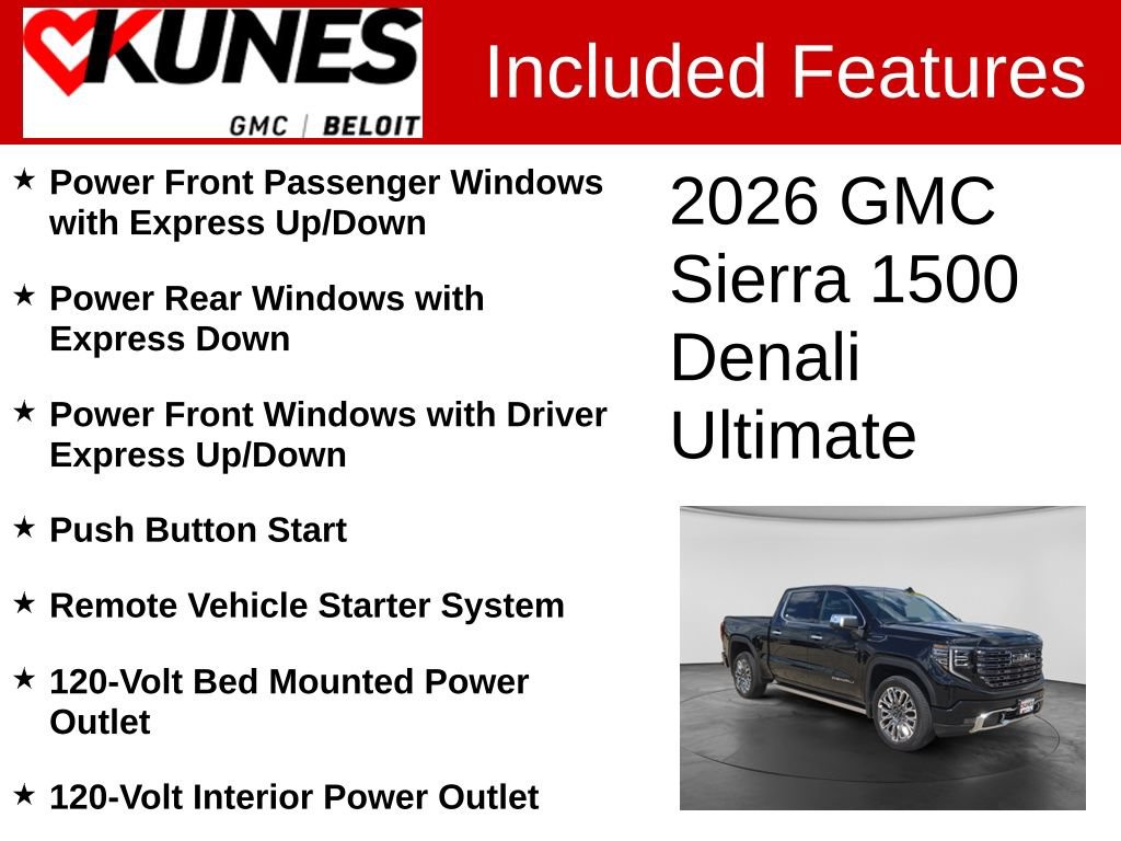 New 2026 GMC Sierra 1500 Denali Ultimate AWD/4WD image 3