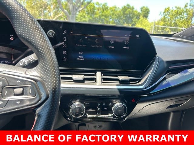 Used 2024 Chevrolet Trax RS w/ Sunroof Package FWD image 22