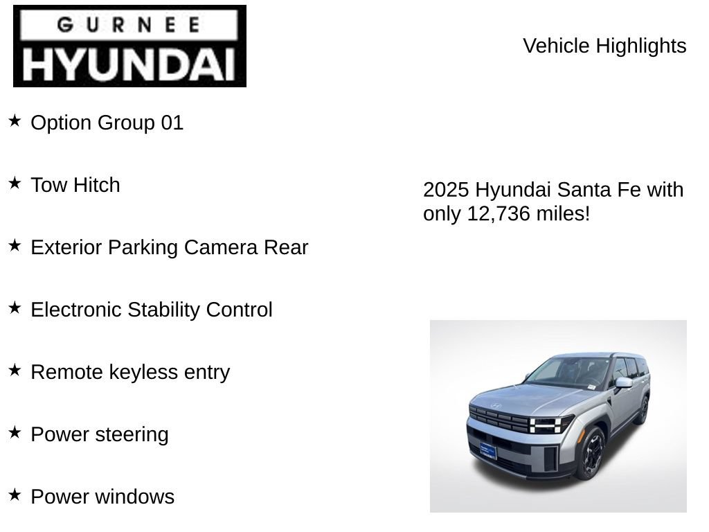 Certified 2025 Hyundai Santa Fe SE AWD/4WD image 7