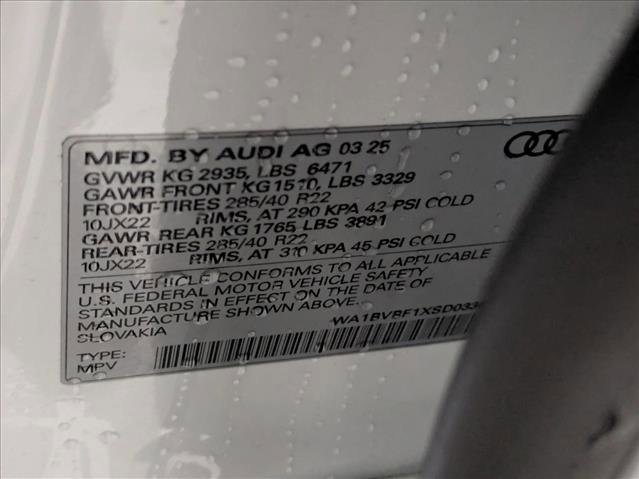 Certified 2025 Audi Q8 Premium Plus w/ Premium Plus Package image 25