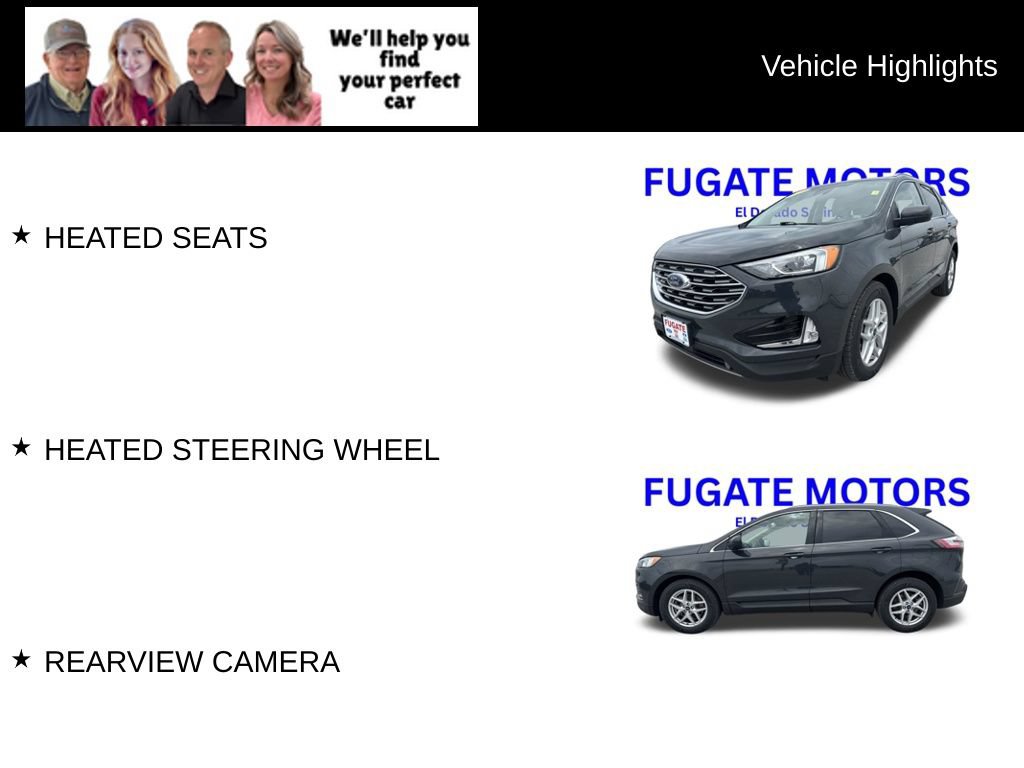 Used 2021 Ford Edge SEL w/ Convenience Package AWD/4WD image 9