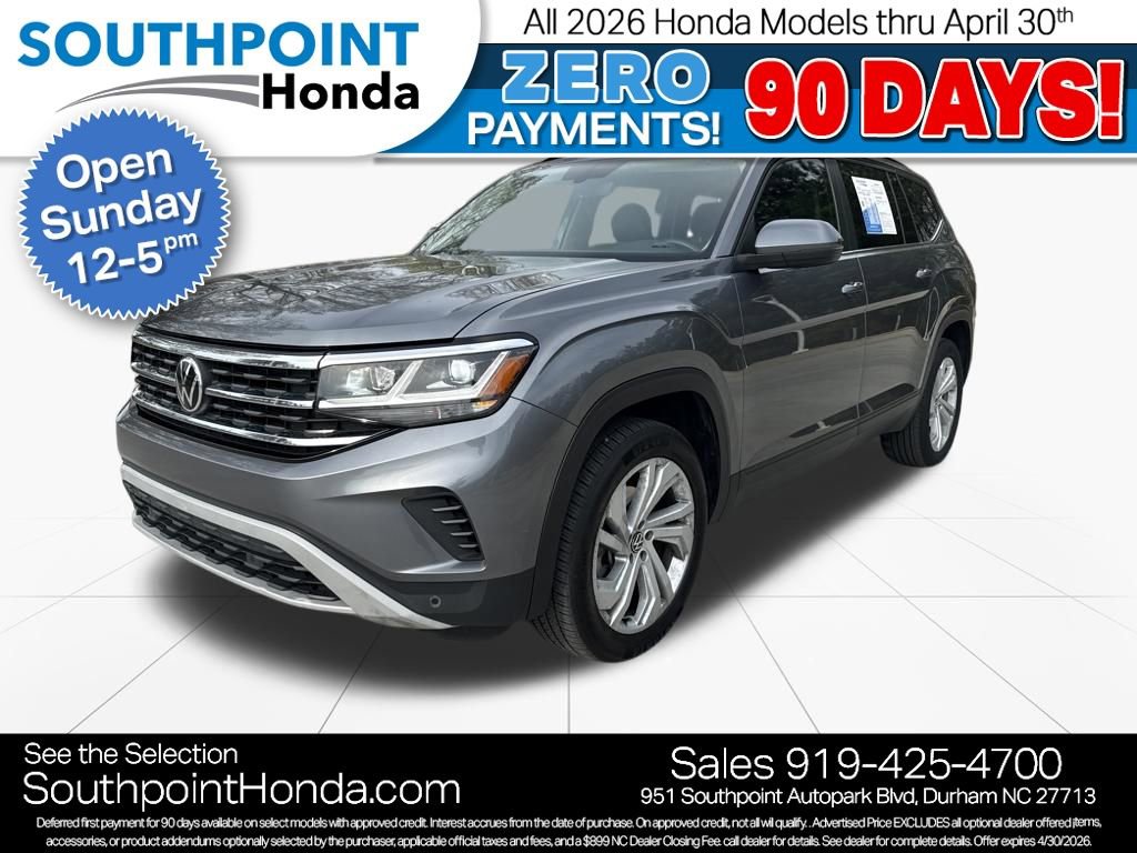 Used 2022 Volkswagen Atlas SE AWD/4WD image 3