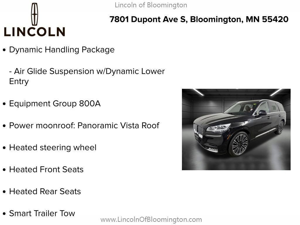Used 2023 Lincoln Aviator Black Label w/ Dynamic Handling Package image 10