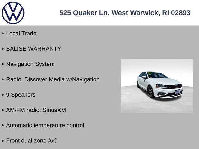 Used 2018 Volkswagen Jetta GLI FWD image 6