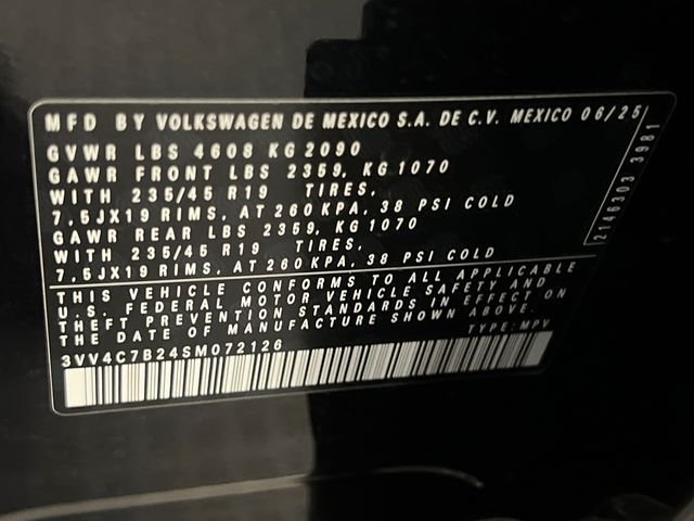 New 2025 Volkswagen Taos SEL AWD/4WD image 21
