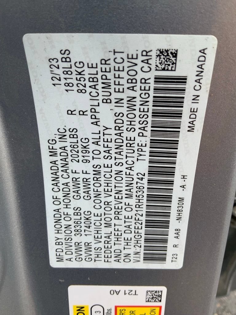 Used 2024 Honda Civic LX image 26