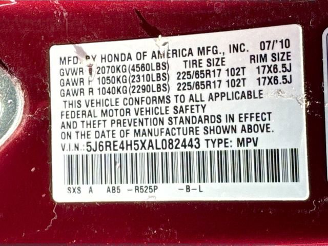 Used 2010 Honda CR-V EX image 29