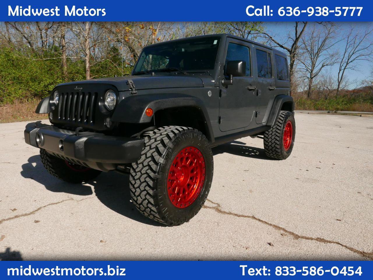 Used 2017 Jeep Wrangler Unlimited Sport AWD/4WD image 1