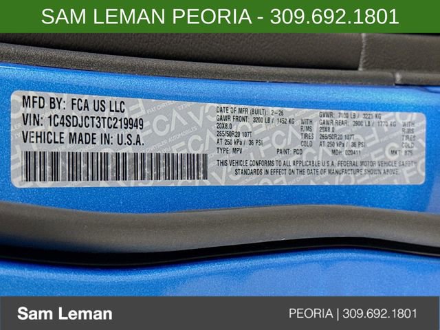 New 2026 Dodge Durango GT image 32