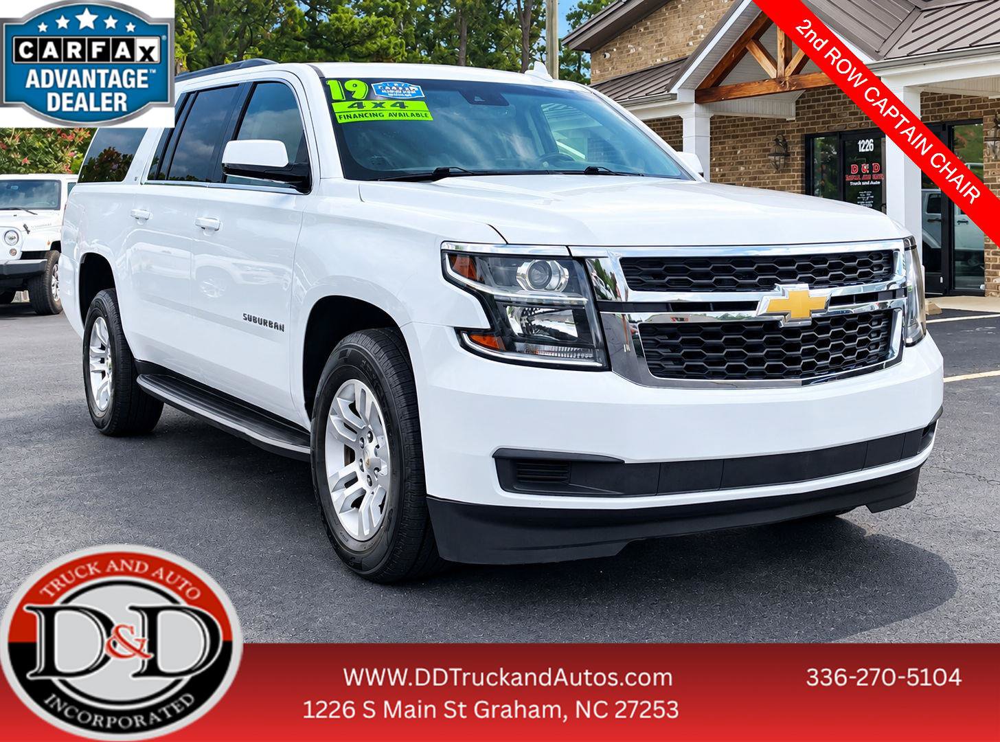 Used 2019 Chevrolet Suburban LT AWD/4WD image 1