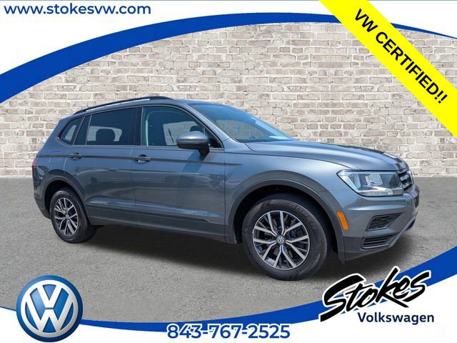 Certified 2021 Volkswagen Tiguan S FWD image 1